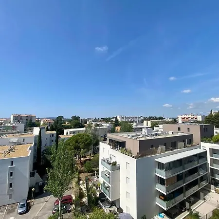 Daire Le Buffel - 4 Chambres, Parking, Wi-fi, Tram - 8pers Montpellier